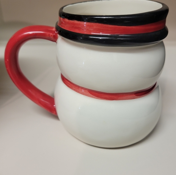 Happy Snowman Christmas Coffee Mug NEW - Picture 3 of 5